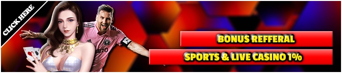 Promo Bonus Referral Sports & Liv Casino 1%